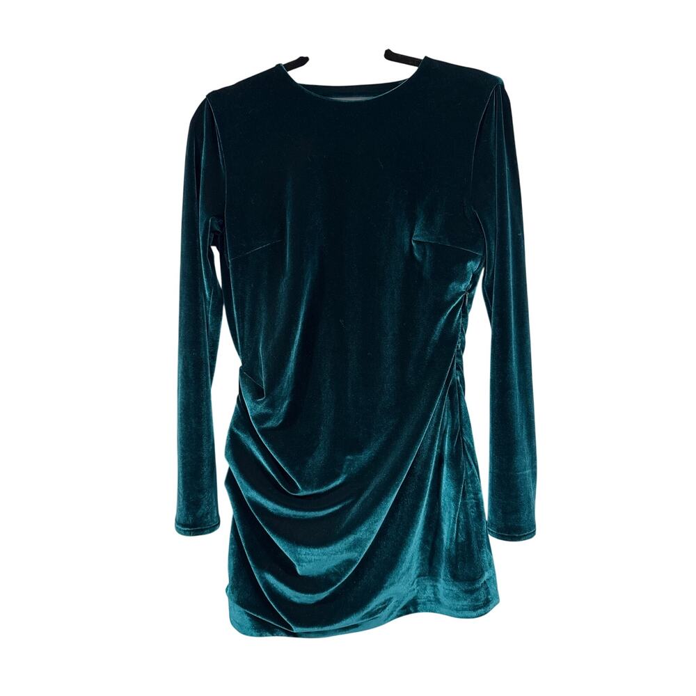 NWT House of CB Maroush Velvet Backless Bodycon Dress, L